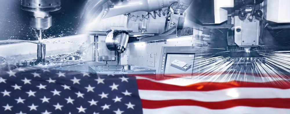Industrial,Production,And,American,Flag Industrial,Production,And,American,Flag